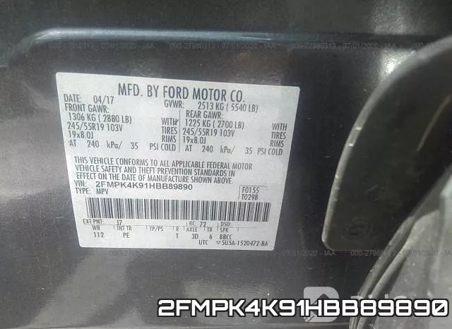 2FMPK4K91HBB89890 фото 10