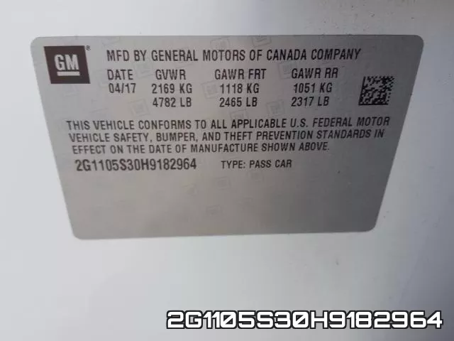 2G1105S30H9182964 фото 2