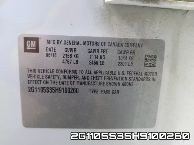 2G1105S35H9100260 фото 2
