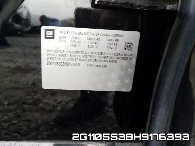 2G1105S38H9176393 фото 2