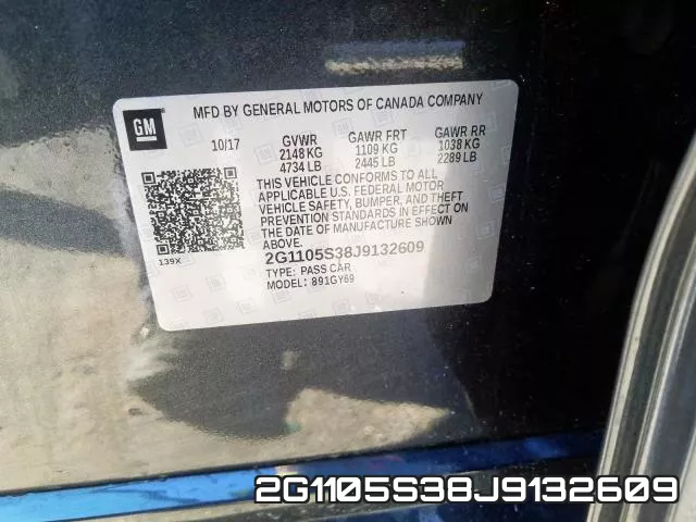 2G1105S38J9132609 фото 2