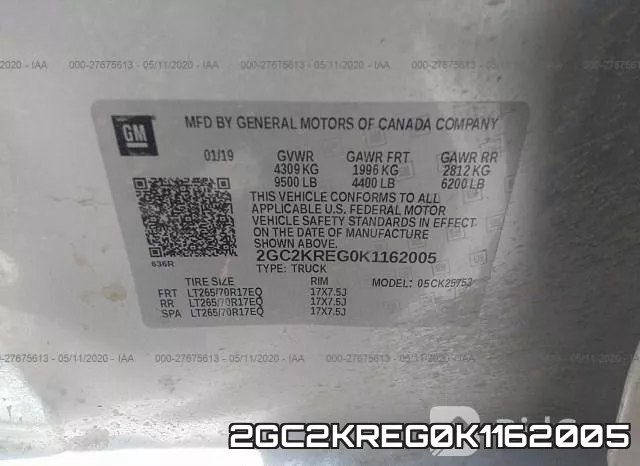 2GC2KREG0K1162005 фото 10