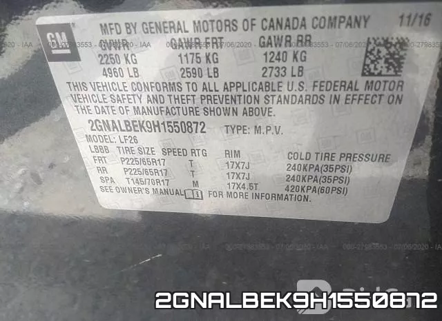 2GNALBEK9H1550872 фото 10