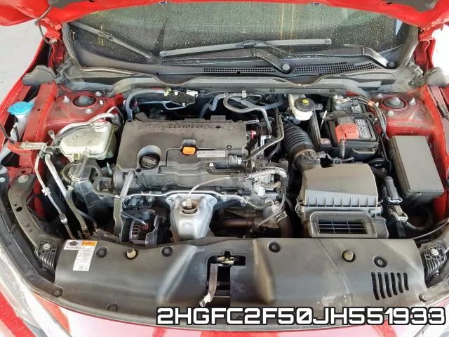 2HGFC2F50JH551933 фото 8