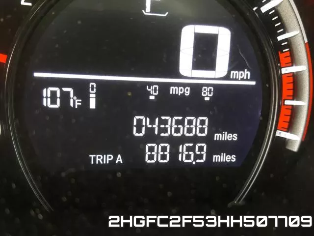 2HGFC2F53HH507709 фото 9