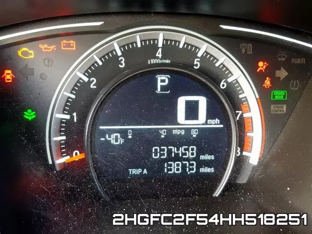 2HGFC2F54HH518251 фото 9