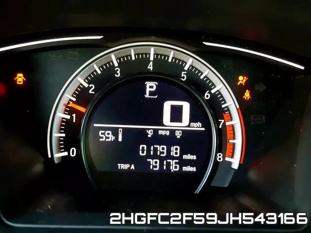 2HGFC2F59JH543166 фото 9