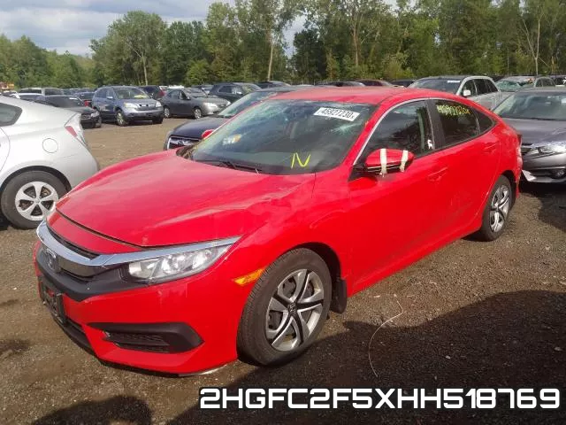 2HGFC2F5XHH518769 фото 3
