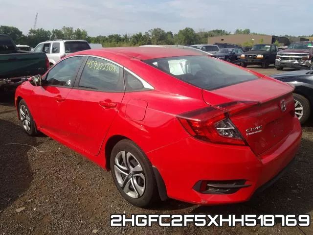 2HGFC2F5XHH518769 фото 4