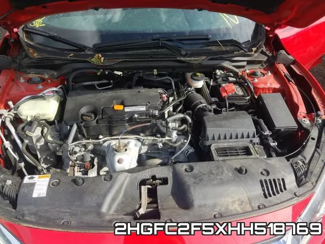 2HGFC2F5XHH518769 фото 8