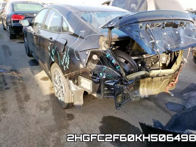 2HGFC2F60KH506498 фото 4