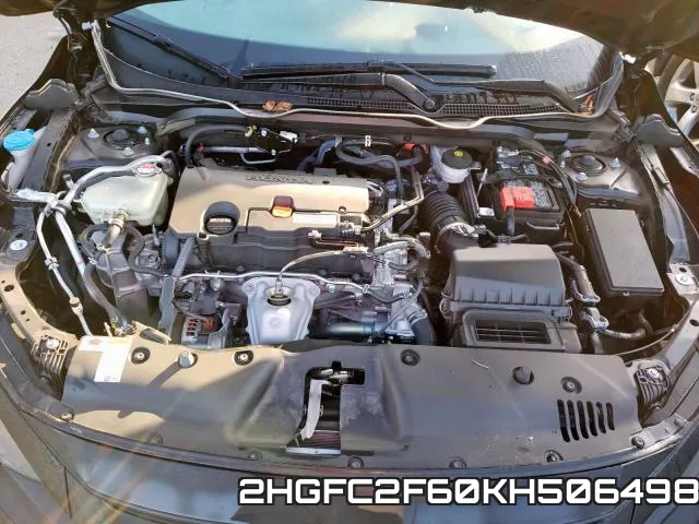 2HGFC2F60KH506498 фото 8