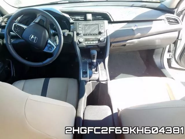 2HGFC2F69KH604381 фото 10