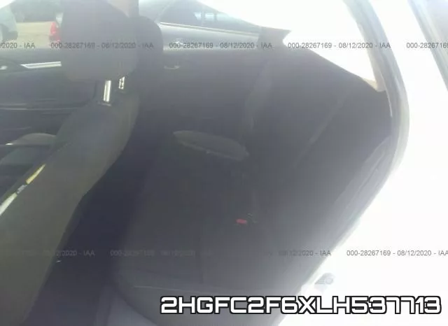 2HGFC2F6XLH537713 фото 8