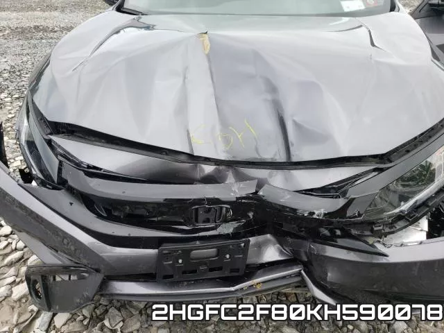 2HGFC2F80KH590078 фото 8