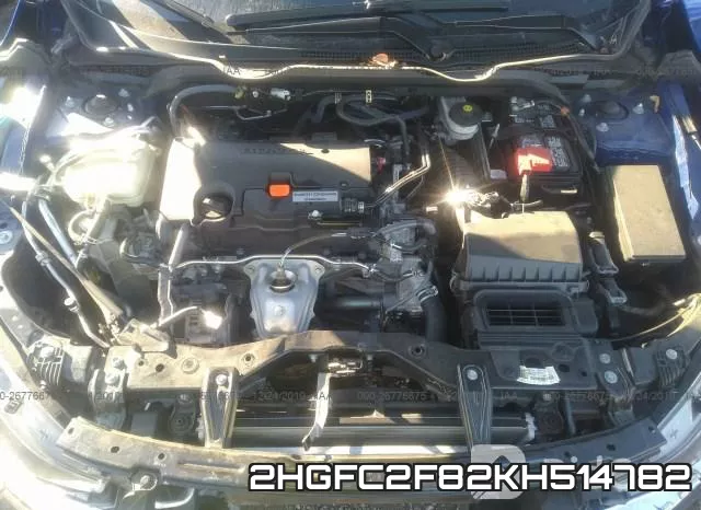 2HGFC2F82KH514782 фото 2