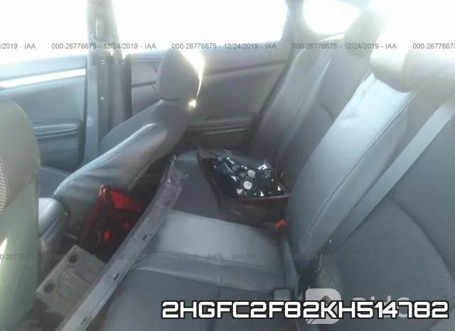 2HGFC2F82KH514782 фото 9