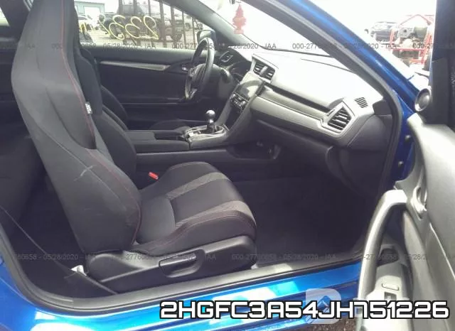 2HGFC3A54JH751226 фото 6