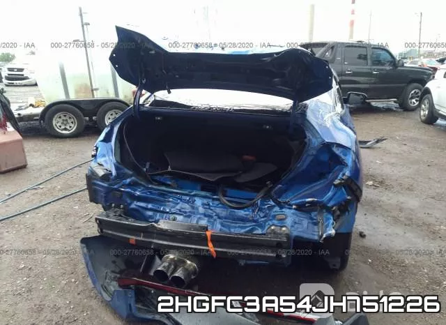 2HGFC3A54JH751226 фото 7