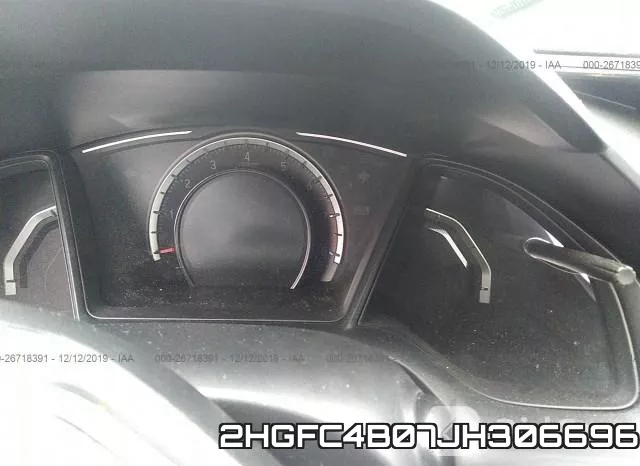 2HGFC4B07JH306696 фото 8