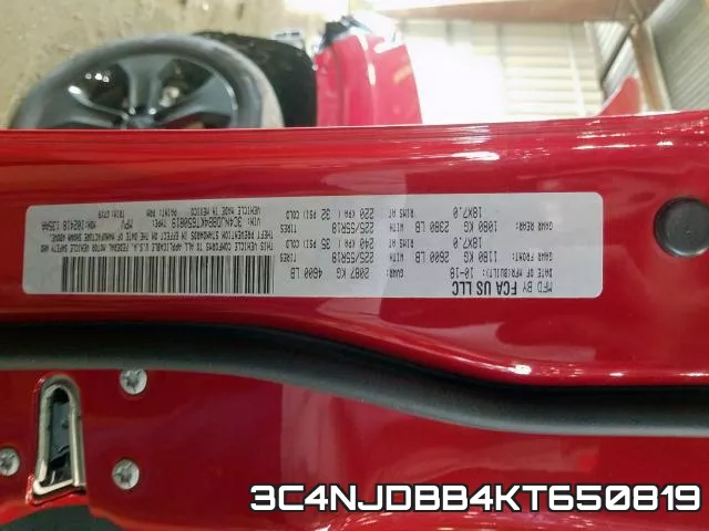3C4NJDBB4KT650819 фото 2