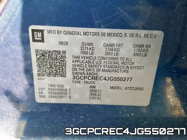 3GCPCREC4JG550277 фото 2