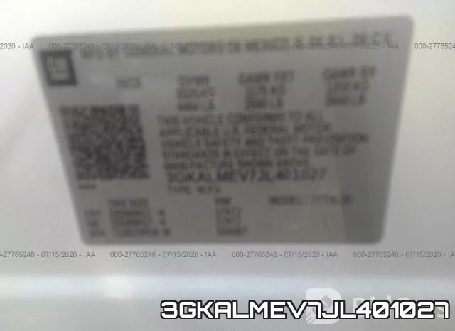 3GKALMEV7JL401027 фото 10