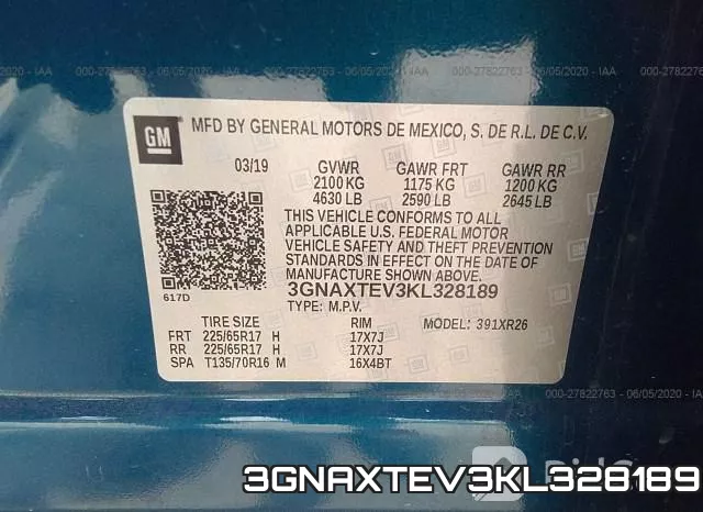 3GNAXTEV3KL328189 фото 10