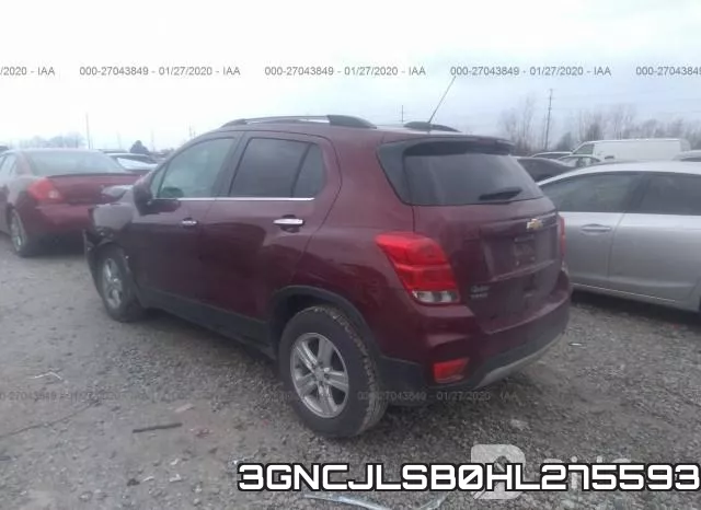 3GNCJLSB0HL275593 фото 4