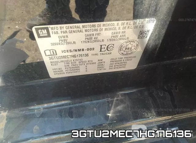 3GTU2MEC7HG176136 фото 10