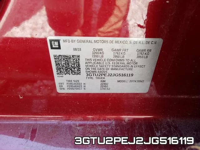 3GTU2PEJ2JG516119 фото 2