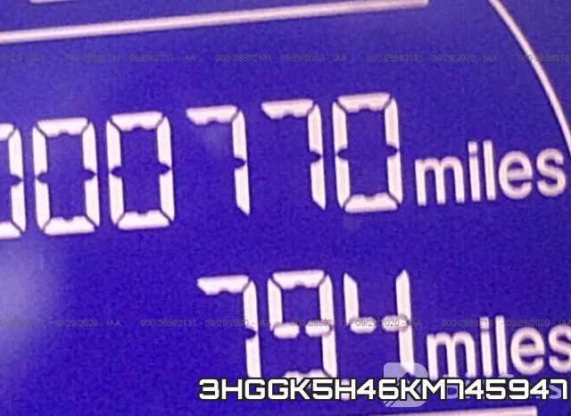 3HGGK5H46KM745947 фото 8