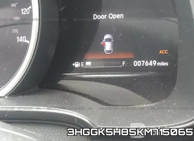 3HGGK5H85KM715065 фото 8