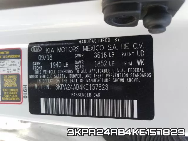 3KPA24AB4KE157823 фото 2
