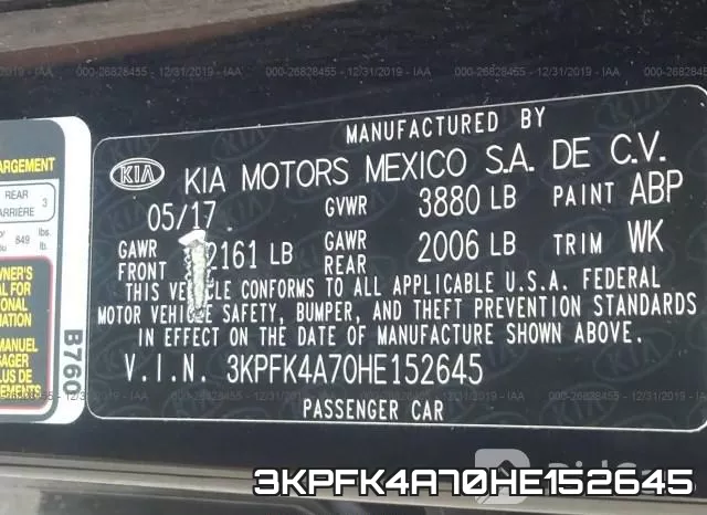 3KPFK4A70HE152645 фото 10
