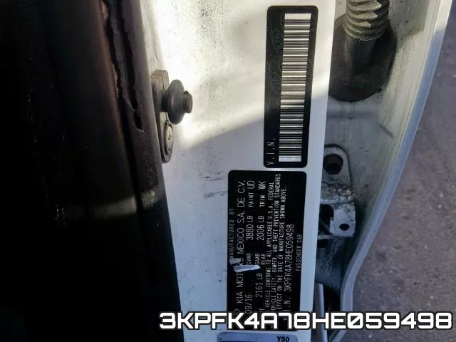 3KPFK4A78HE059498 фото 2