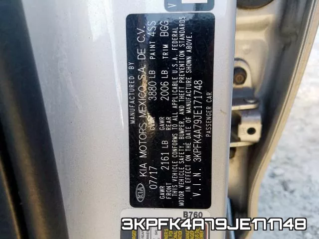 3KPFK4A79JE171748 фото 2