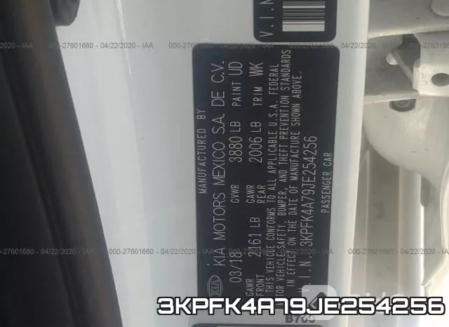 3KPFK4A79JE254256 фото 10