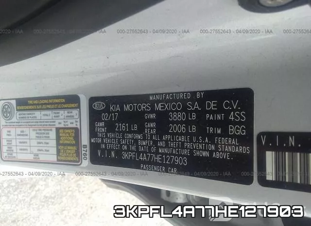 3KPFL4A77HE127903 фото 10