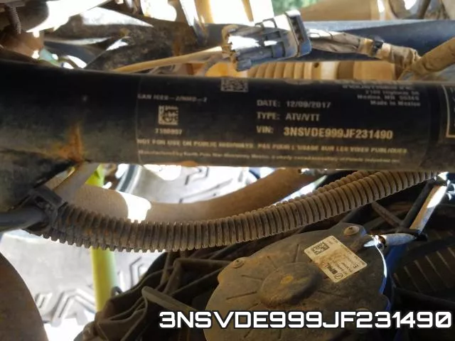 3NSVDE999JF231490 фото 2