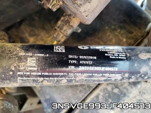 3NSVGE993JF404573 фото 2