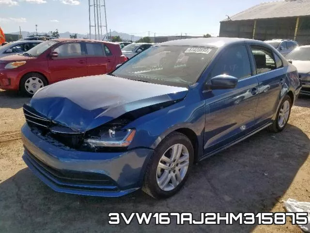 3VW167AJ2HM315875 фото 3