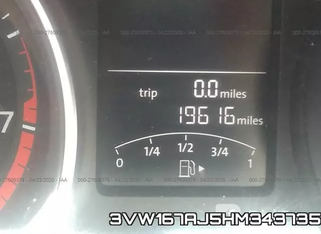 3VW167AJ5HM343735 фото 8