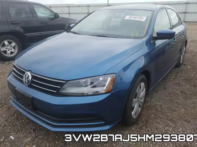 3VW2B7AJ5HM293807 фото 3