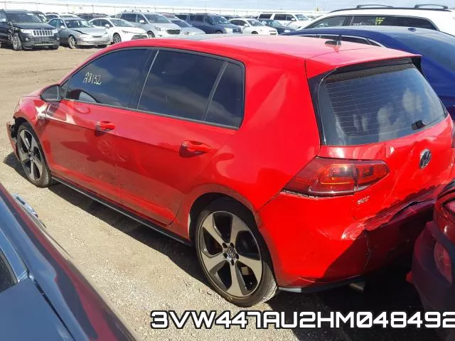 3VW447AU2HM048492 фото 3