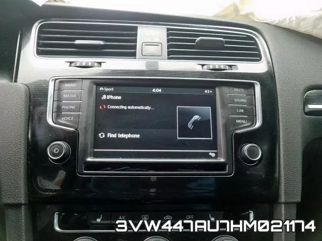 3VW447AU7HM021174 фото 10