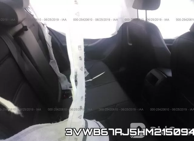 3VWB67AJ5HM215094 фото 9