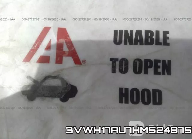 3VWH17AU7HM524875 фото 2