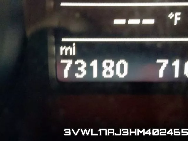 3VWL17AJ3HM402465 фото 9