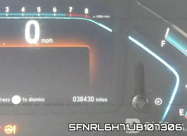 5FNRL6H71JB107306 фото 8